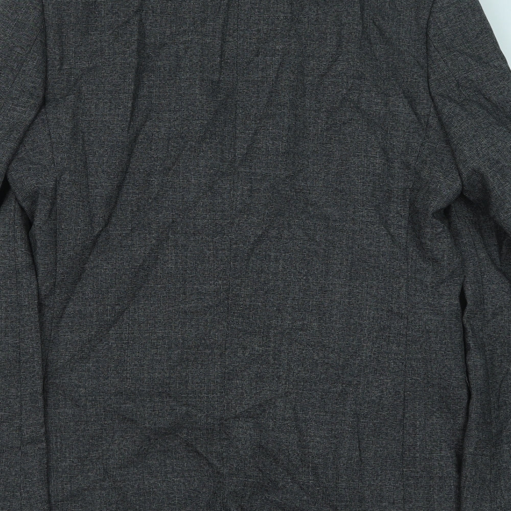 Mens UK Size 38 Marks and Spencer Regular Grey Suit Jacket