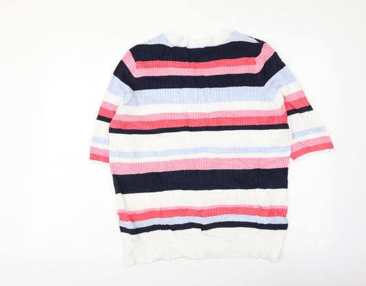 Womens UK Size 20 Marks and Spencer Multicoloured Pullover Jumper