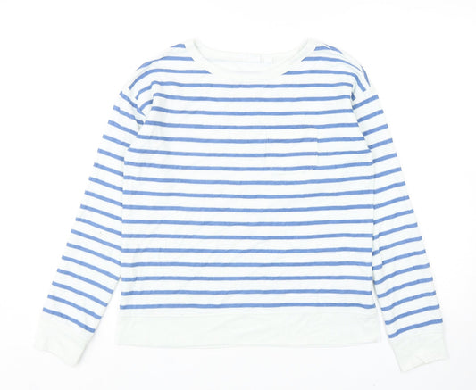 Womens UK Size S Gap Blue Pullover Sweatshirt