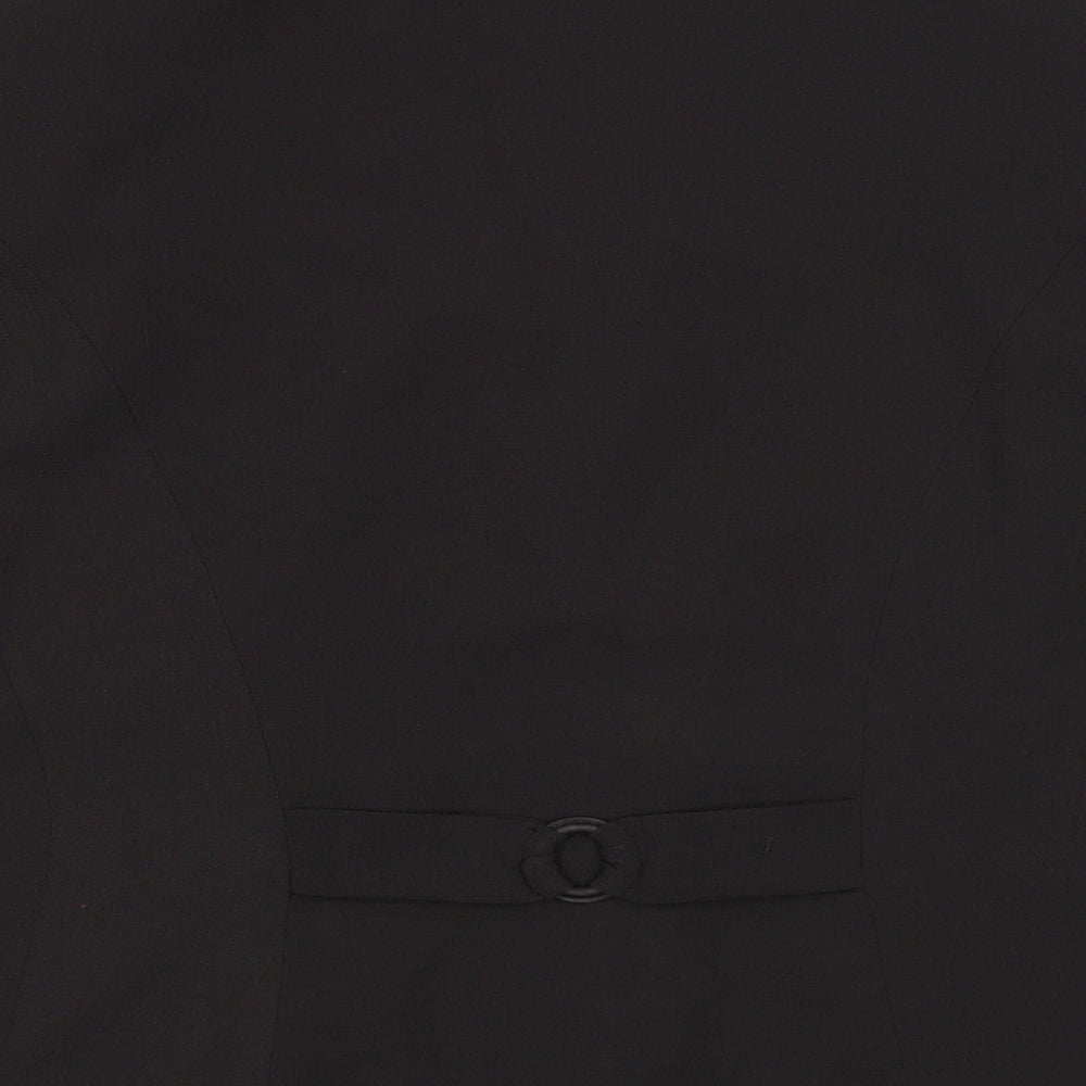 Minuet Womens Grey Viscose Jacket Blazer Size 10