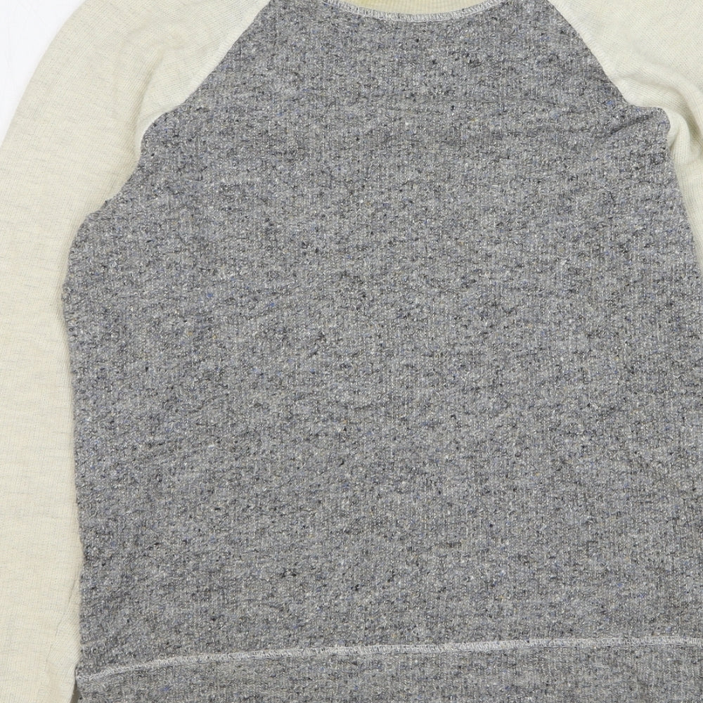 Womens UK Size S Pull&Bear Multicoloured Pullover Sweatshirt