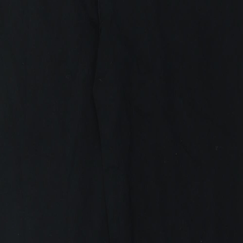 Womens UK Size 36 in Marks and Spencer Regular Fit Black Trousers