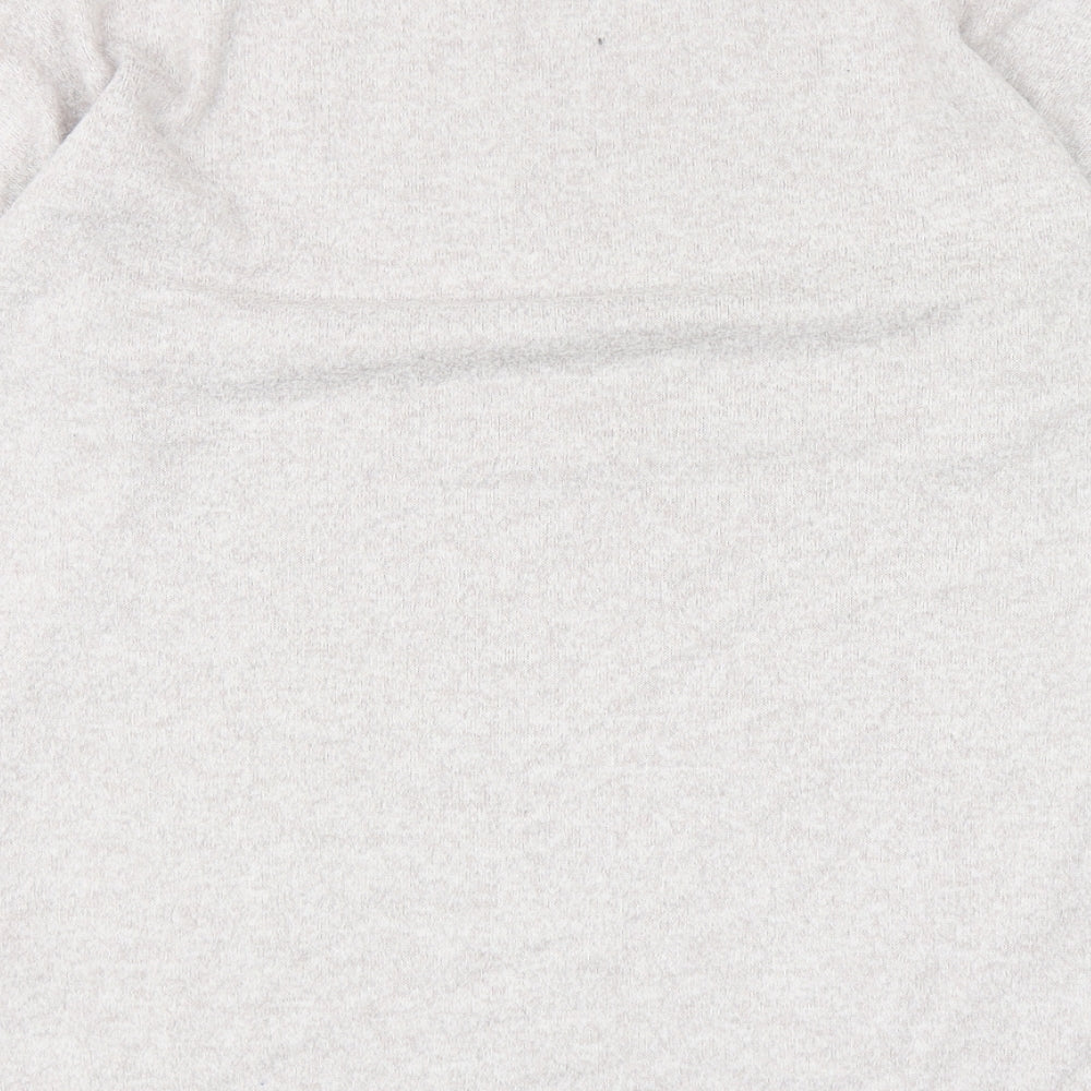 Primark Womens Grey Round Neck Polyester Pullover Jumper Size S