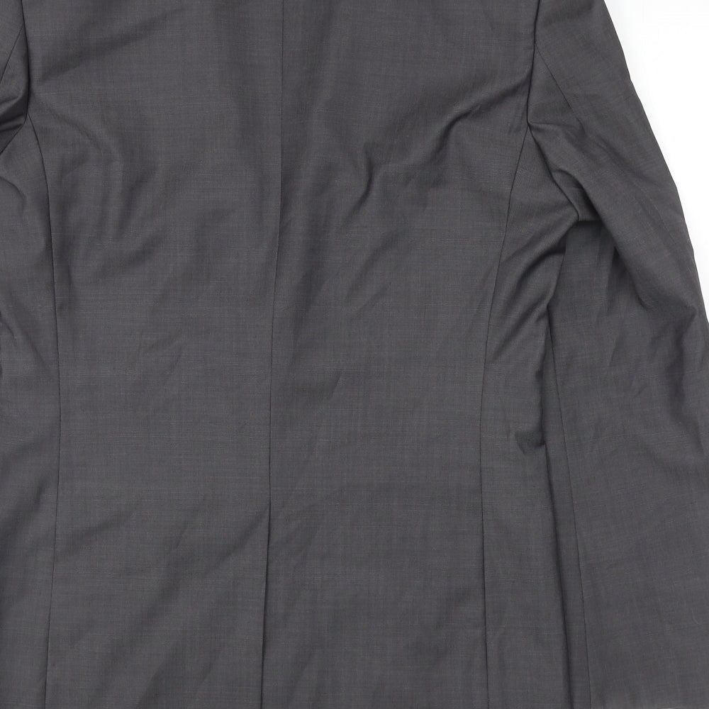 Mens UK Size 36 Marks and Spencer Regular Grey Suit Jacket
