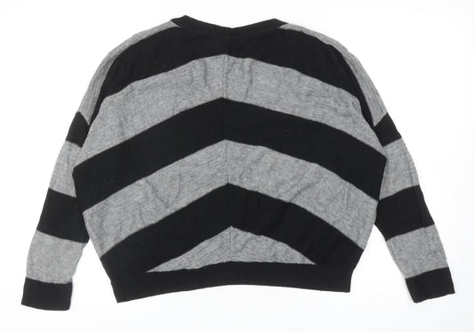 Womens UK Size M Splendid Black Pullover Jumper