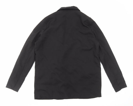 Womens UK Size 10 PRETTYLITTLETHING Black Jacket