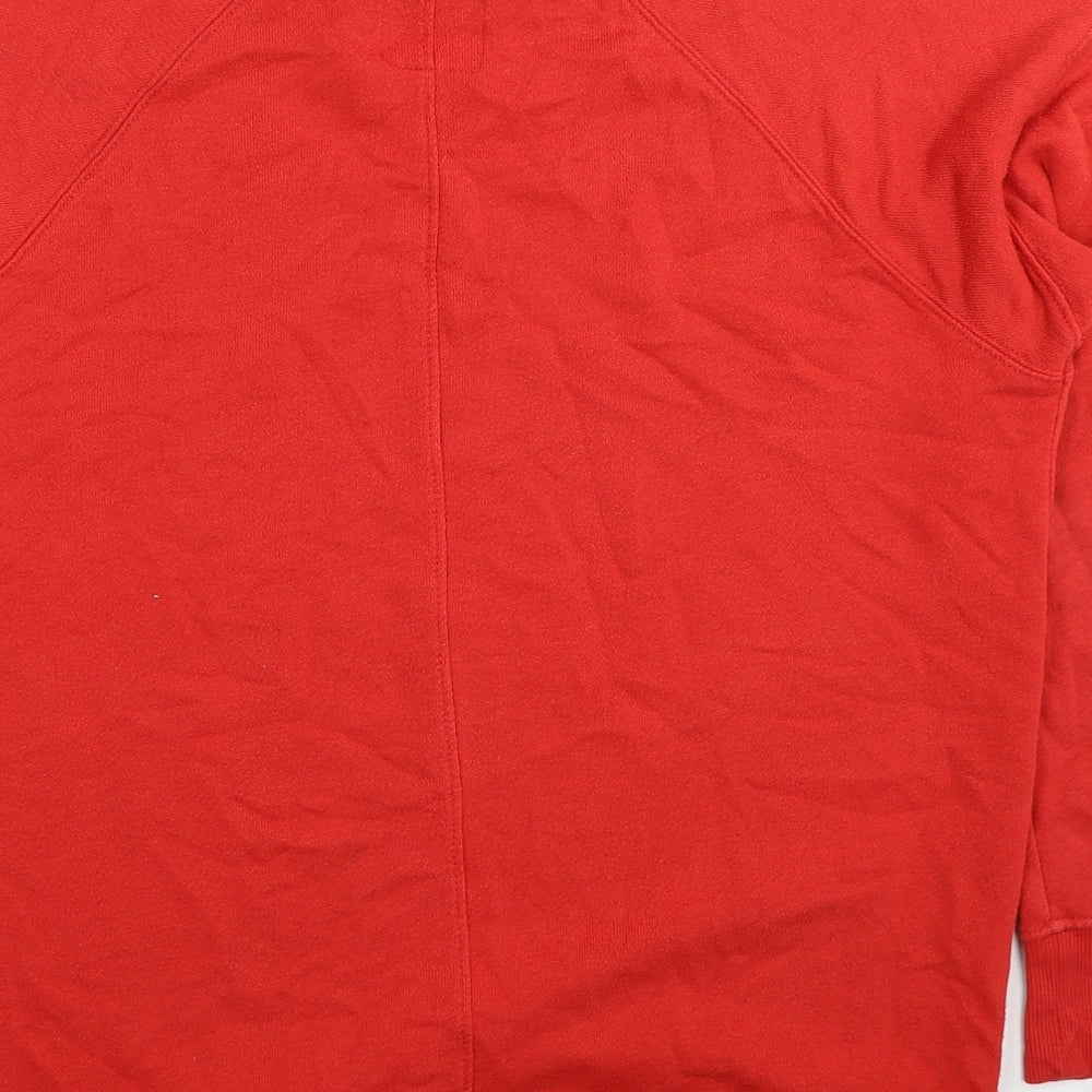 Womens UK Size 10 NEXT Red Pullover Sweatshirt