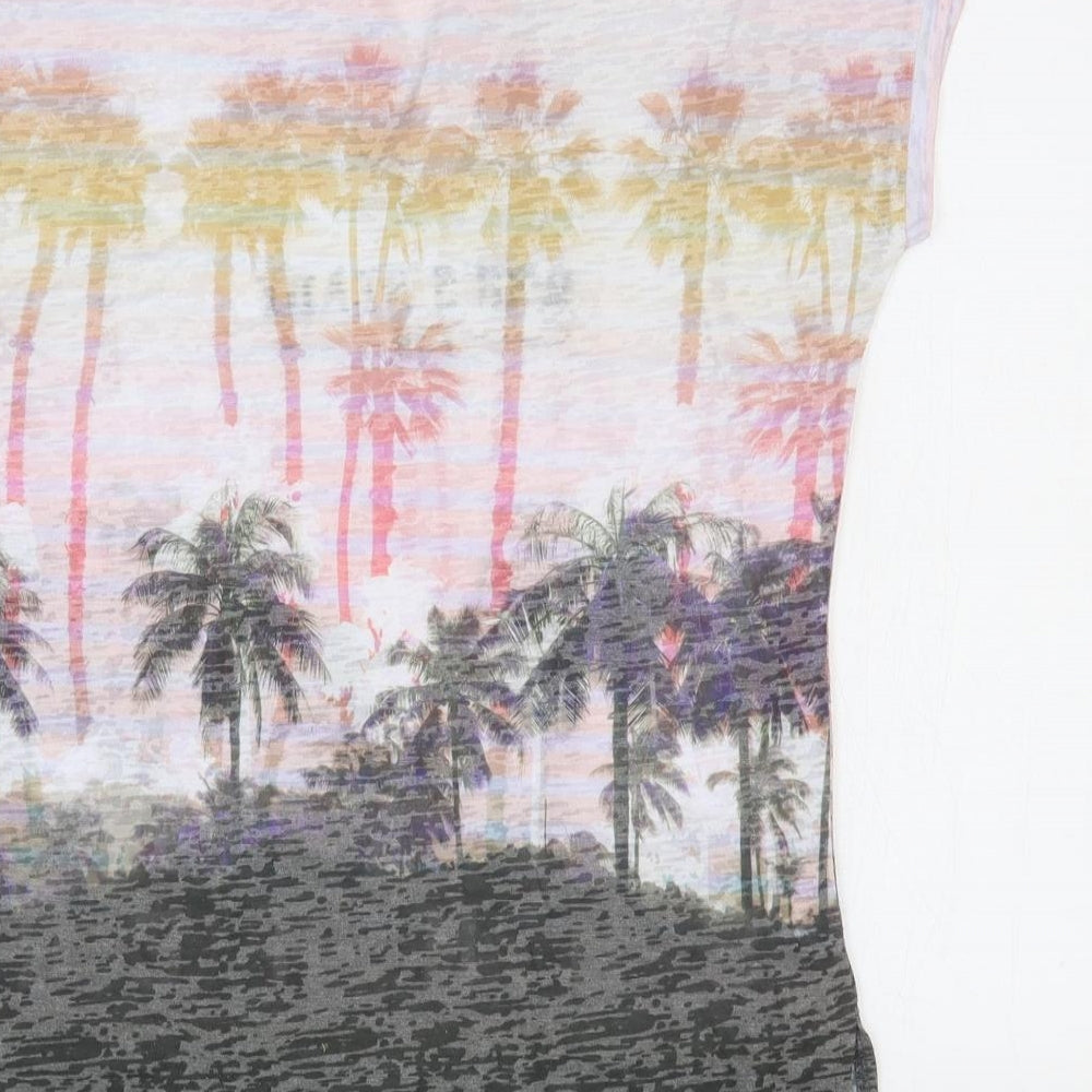 Womens UK Size 8 NEXT Multicoloured Basic Tank