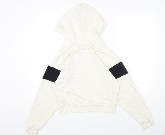 Gap Womens White Cotton Pullover Hoodie Size XS Pullover