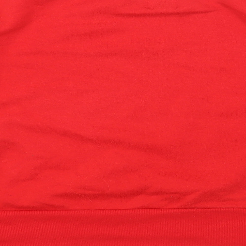 Primark Womens Red Polyester Pullover Sweatshirt Size XS Pullover - Mickey Mouse