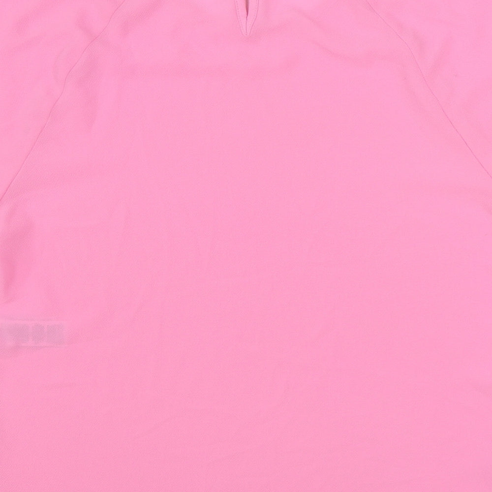 Womens UK Size 6 Marks and Spencer Pink Basic Blouse