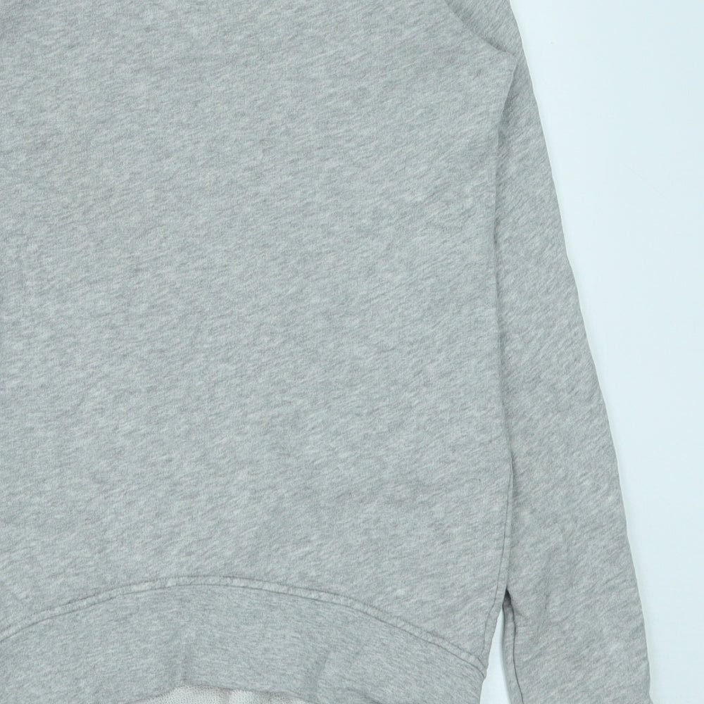 H&M Womens Grey Cotton Pullover Sweatshirt Size S Pullover - Heart