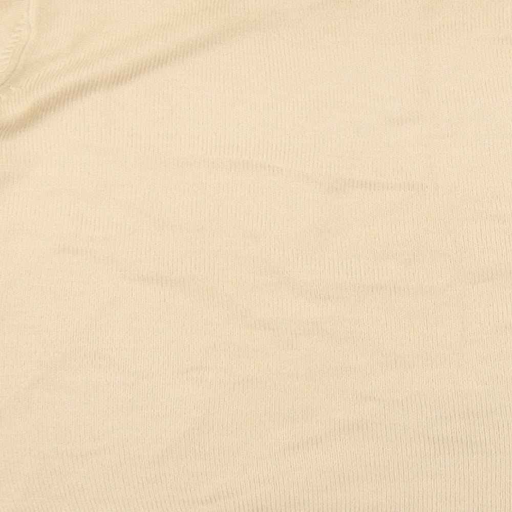 Womens UK Size L Jan Eva Beige Pullover Jumper
