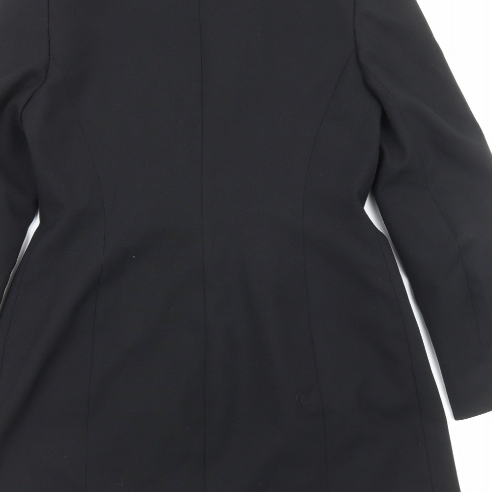 Dorothy Perkins Womens Black Polyester Jacket Blazer Size 12