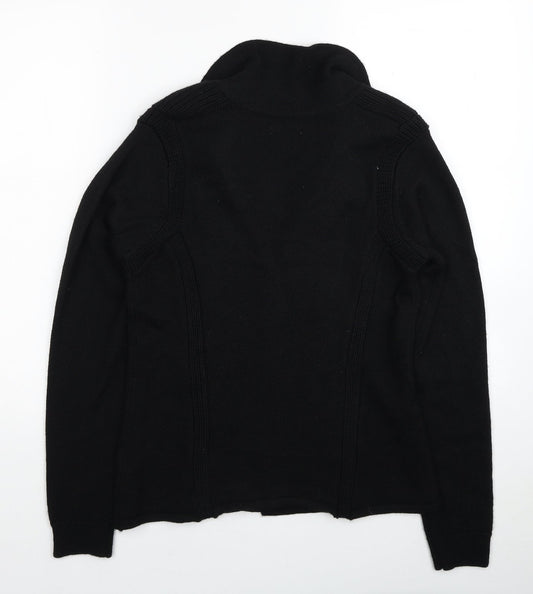 Womens UK Size One Size Kenar Black Cardigan Jumper