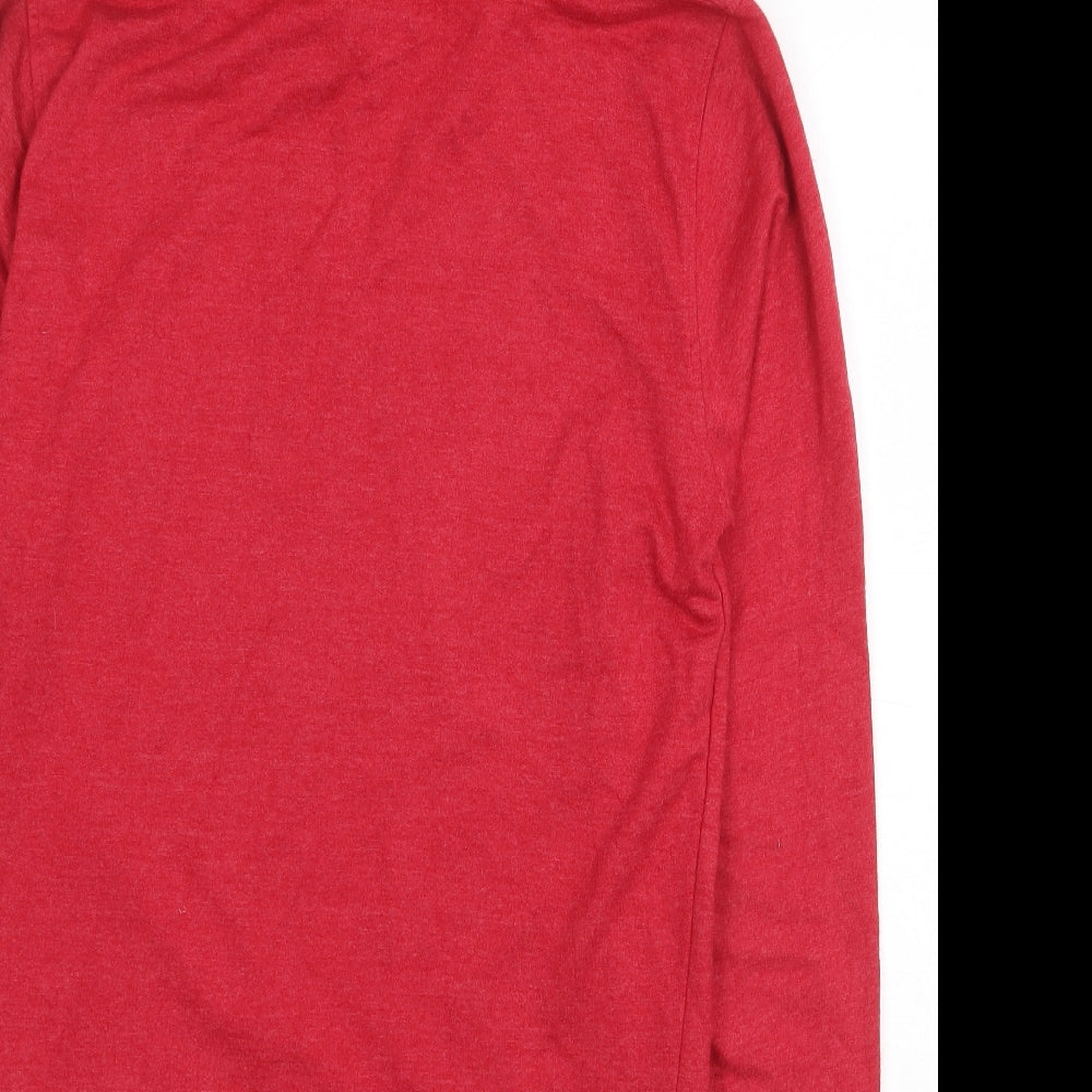 Womens UK Size XS Disney Red Pullover Hoodie
