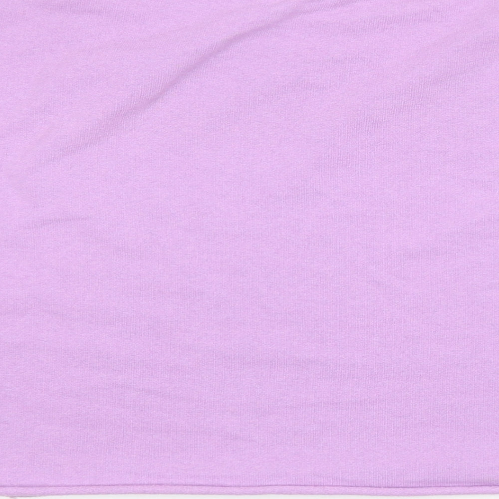 Womens UK Size M Pull&Bear Purple Pullover Sweatshirt