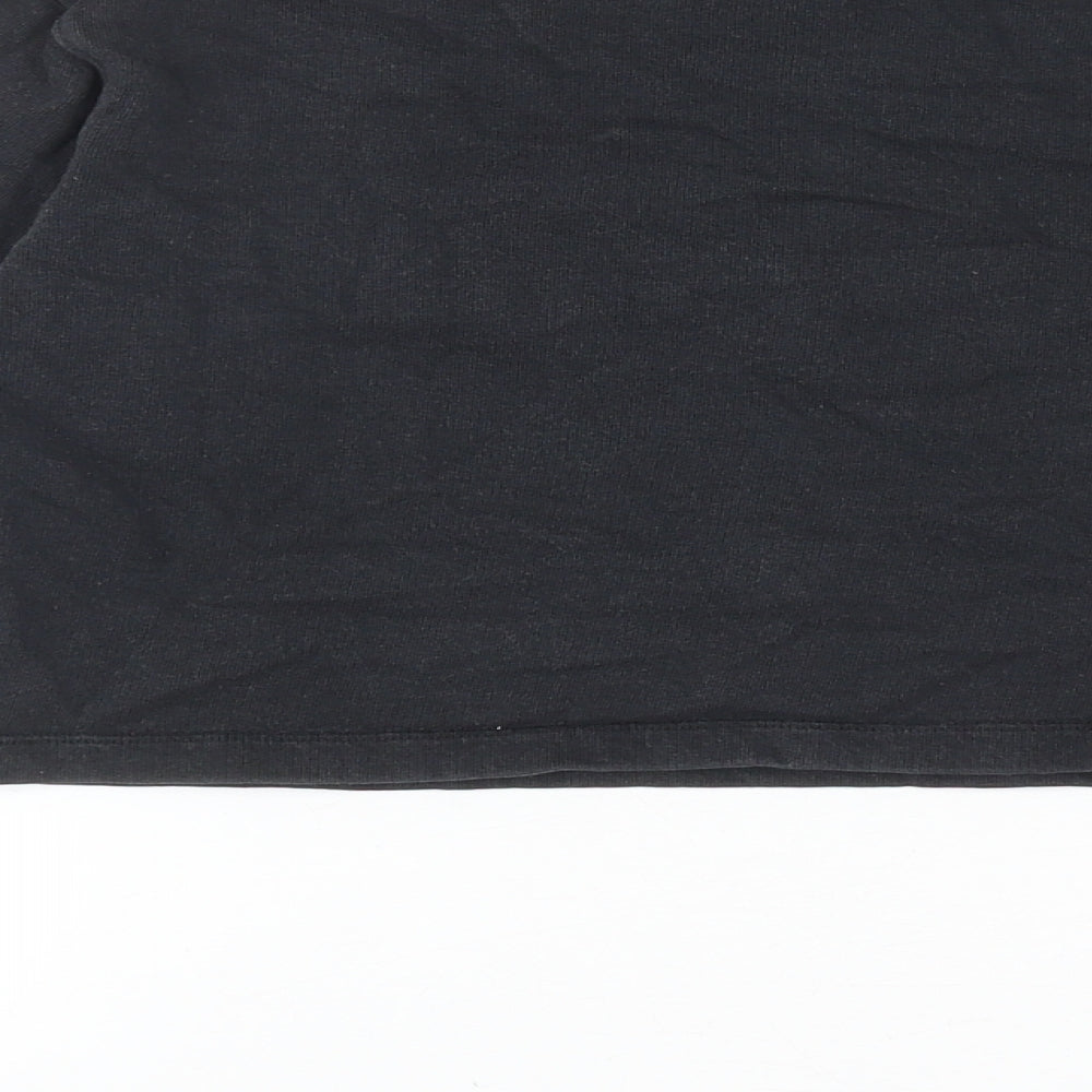 Womens UK Size 4 ASOS Black Pullover Sweatshirt
