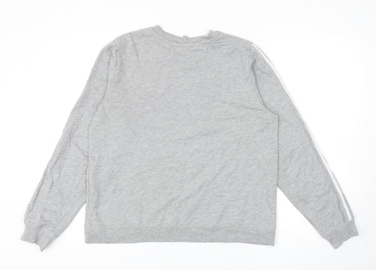 Womens UK Size 12 ASOS Grey Pullover Sweatshirt