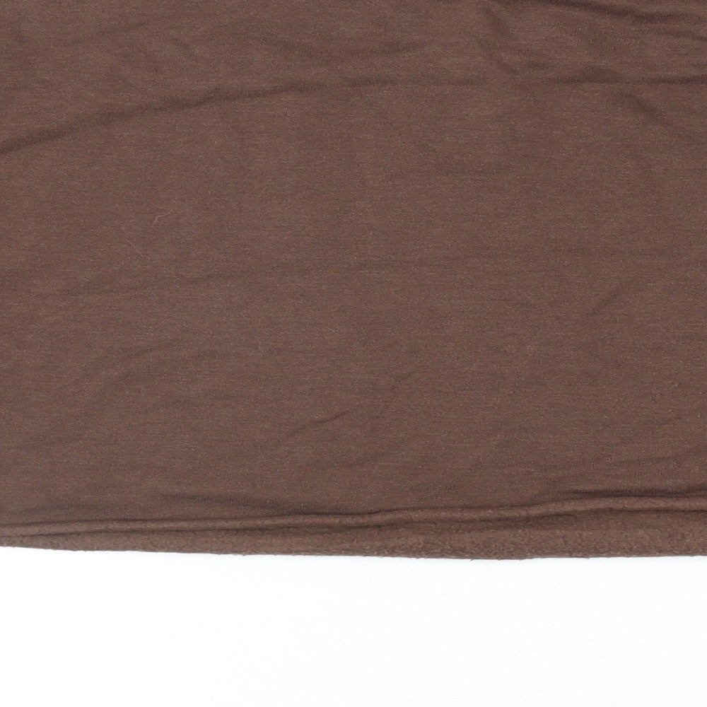 Womens UK Size M Divided by H&M Brown Pullover Sweatshirt
