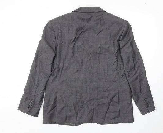Mens UK Size 42 Marks and Spencer Regular Grey Suit Jacket