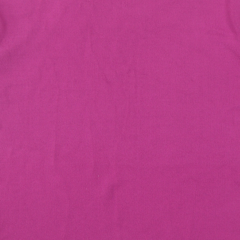Womens UK Size L Roman Purple Basic T-Shirt