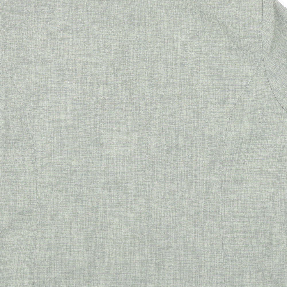 Autonomy Womens Green Polyester Jacket Suit Jacket Size 16