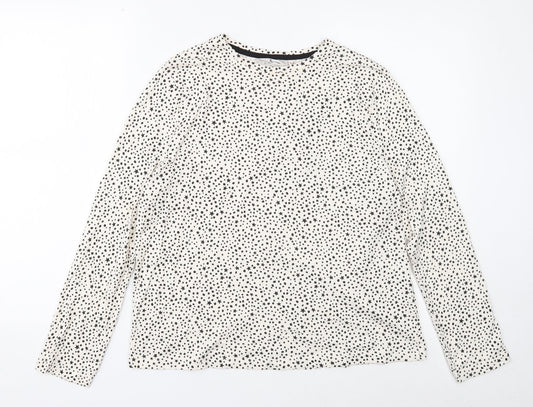 Womens UK Size 10 TU White Pullover Jumper
