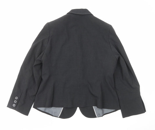 Marks and Spencer Womens Grey Polyester Jacket Suit Jacket Size M