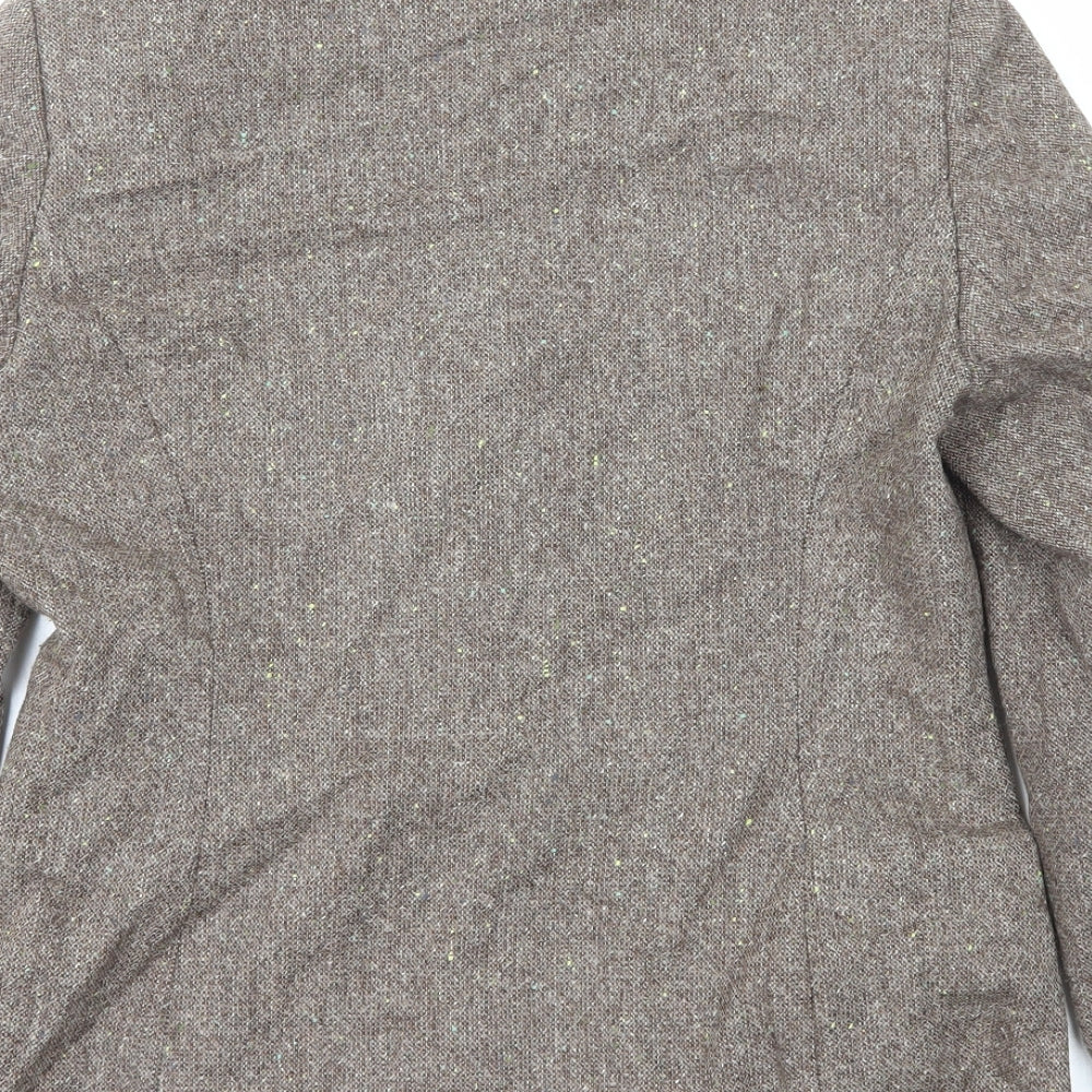 Country Casuals Womens Brown Jacket Size 10 Zip