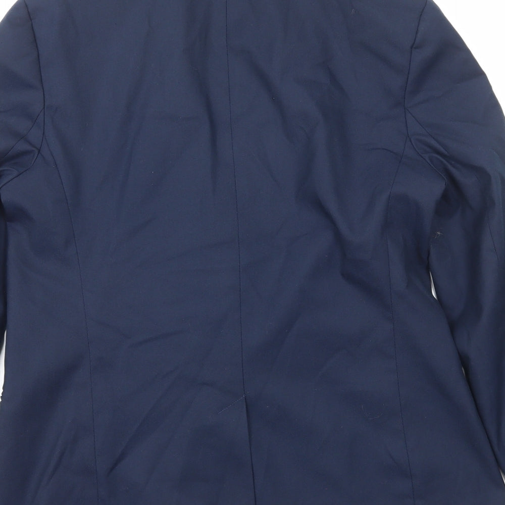 Womens UK Size 10 NEXT Regular Blue Suit Jacket