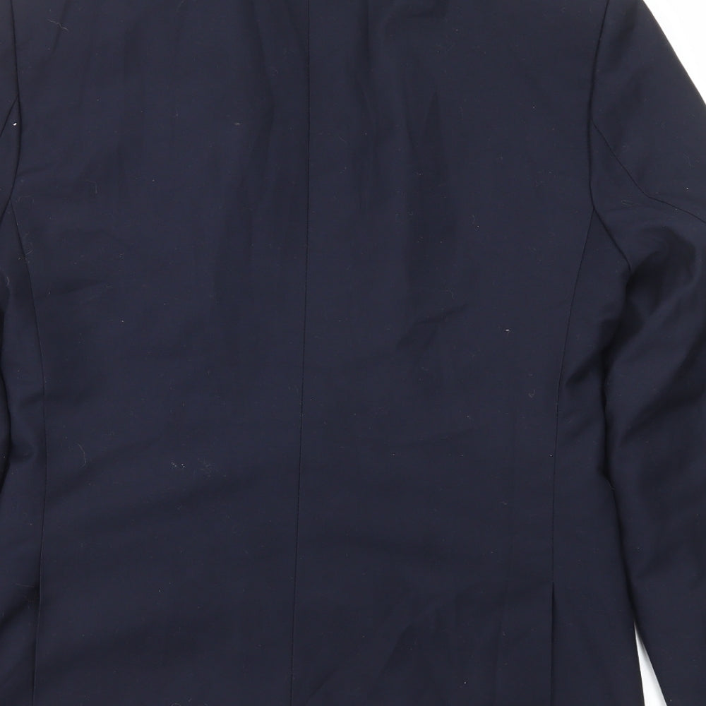 Mens UK Size S Preworn Regular Blue Suit Jacket