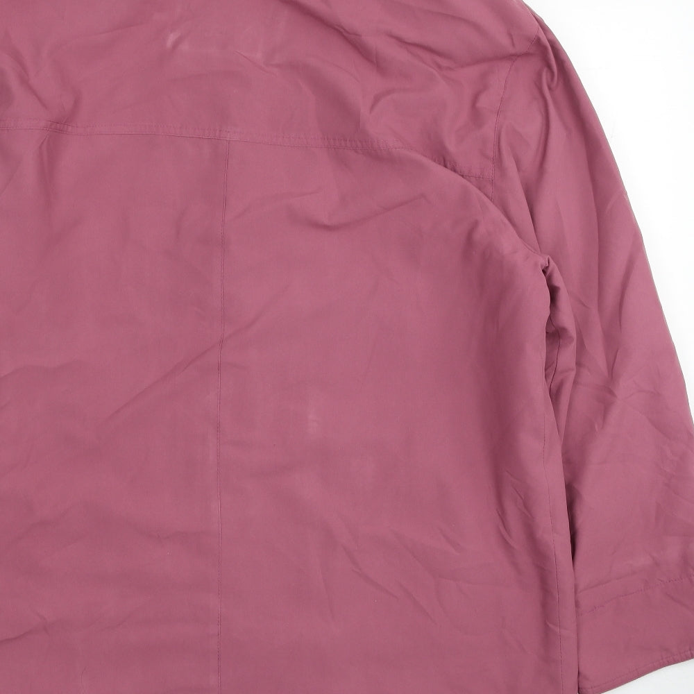 Womens UK Size M Bonmarché Pink Overcoat