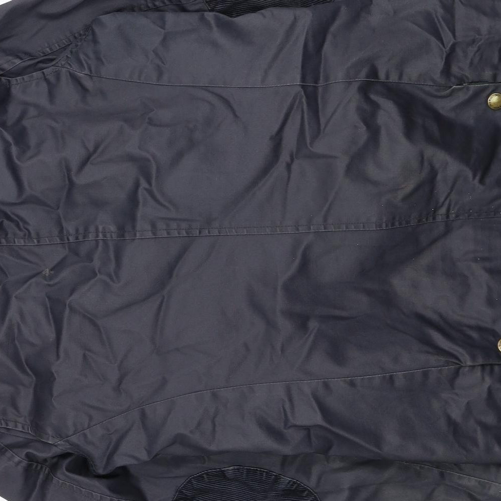 Womens UK Size 8 Jack Wills Blue Windbreaker Coat