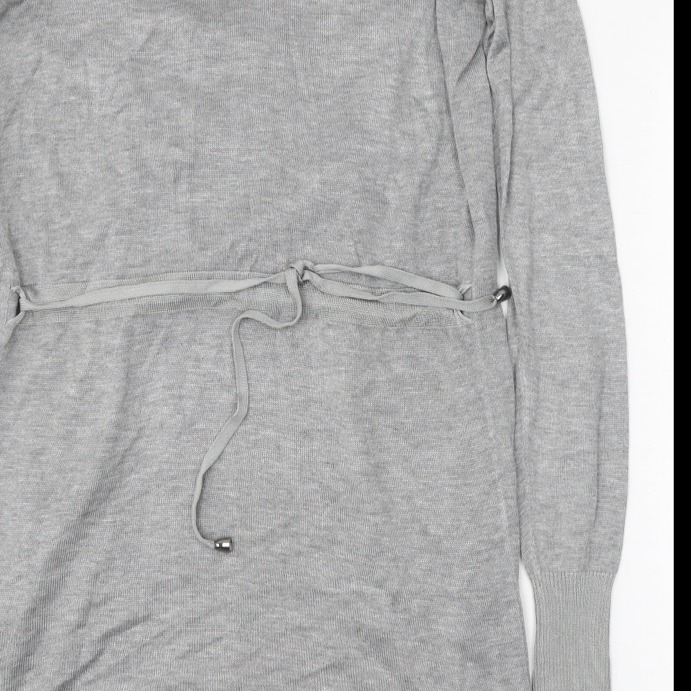 Womens UK Size 8 NEXT Grey Cardigan Jumper