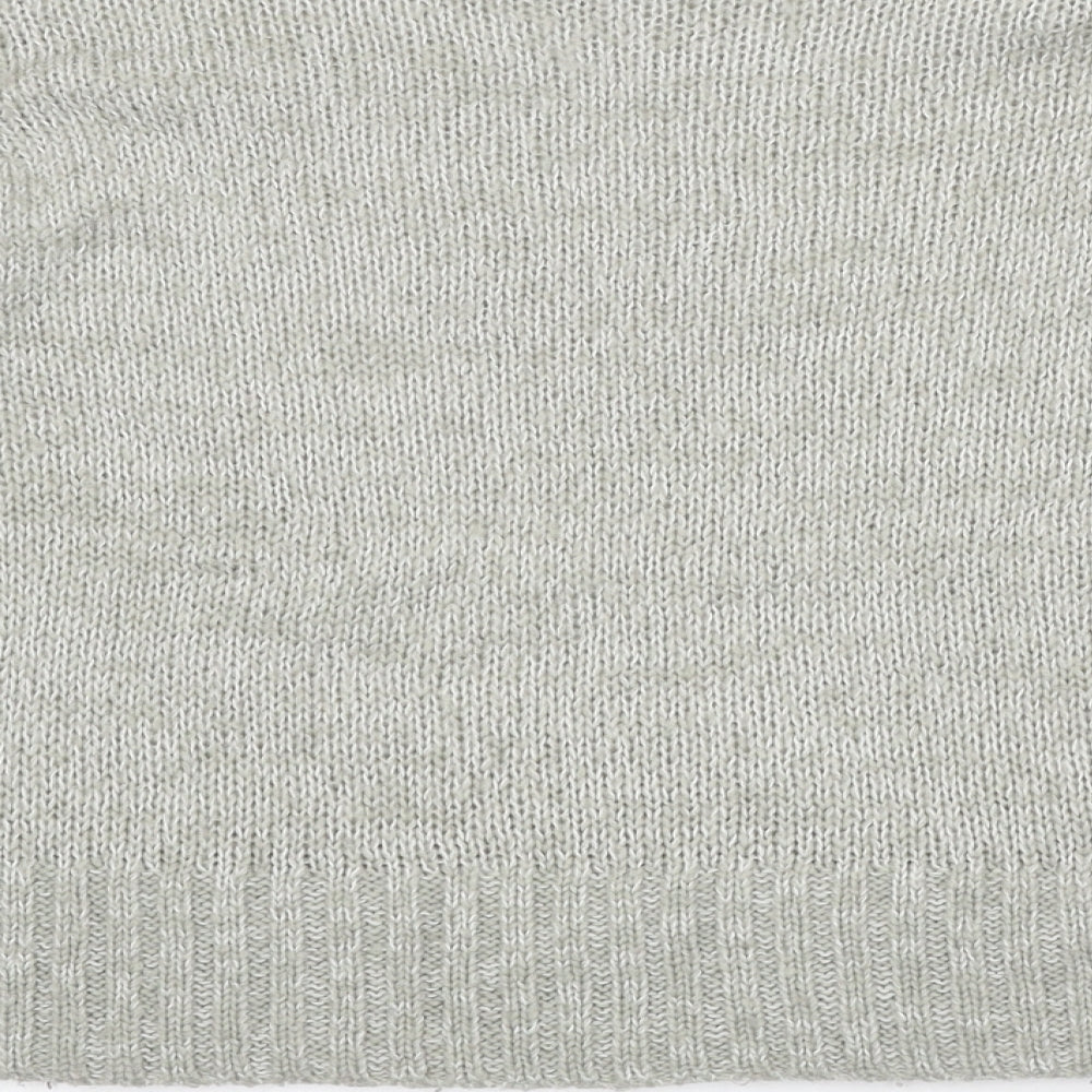 Womens UK Size S New Look Grey Pullover Jumper