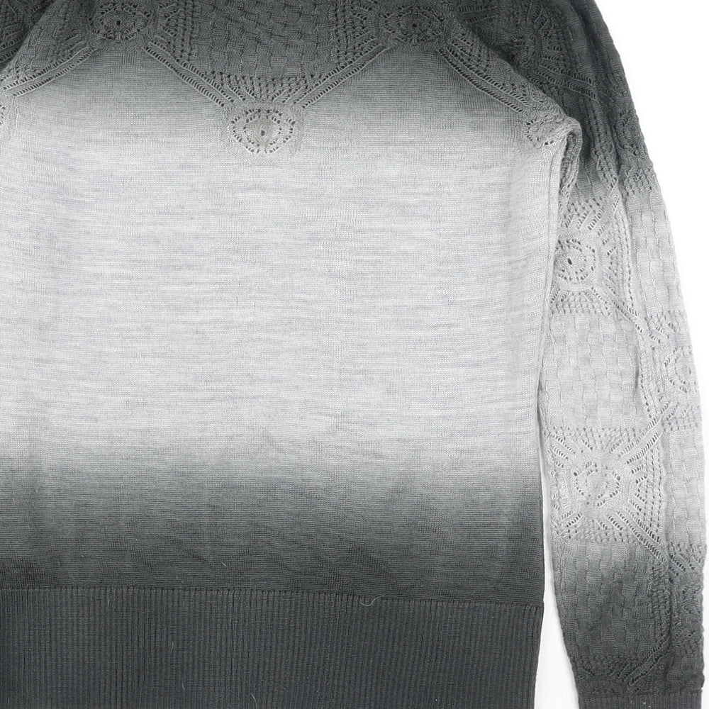 Womens UK Size S Soyaconcept Grey Pullover Jumper