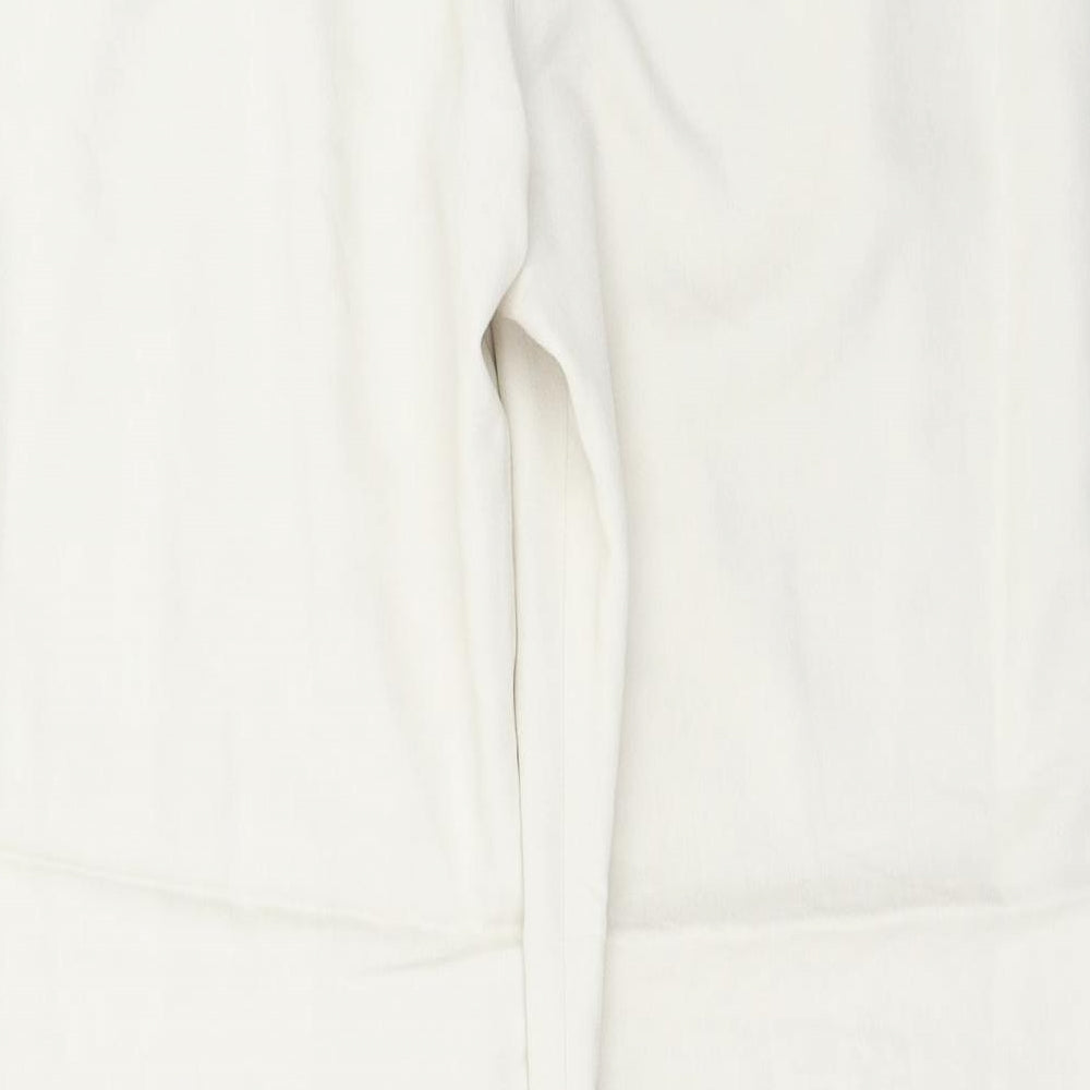 Womens UK Size 12 Essentials Regular Fit Beige Trousers