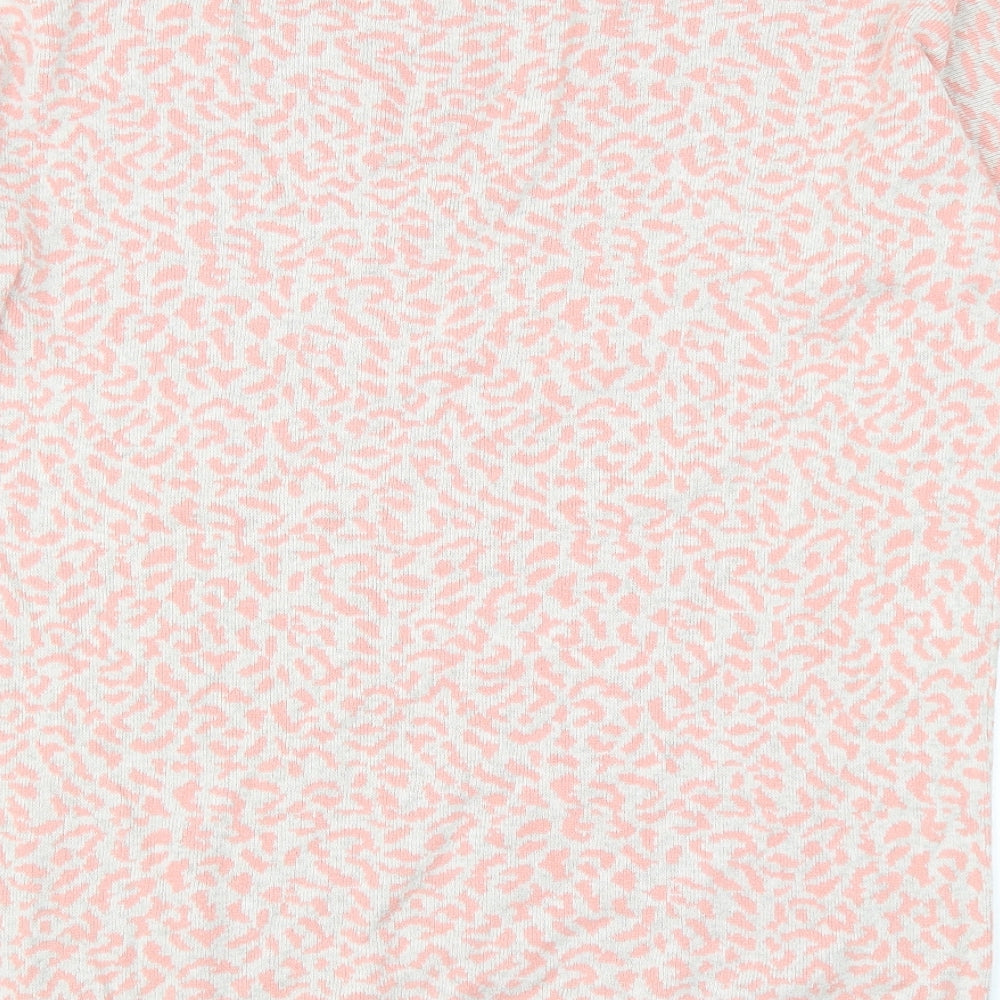 Womens UK Size S Oasis Pink Pullover Jumper