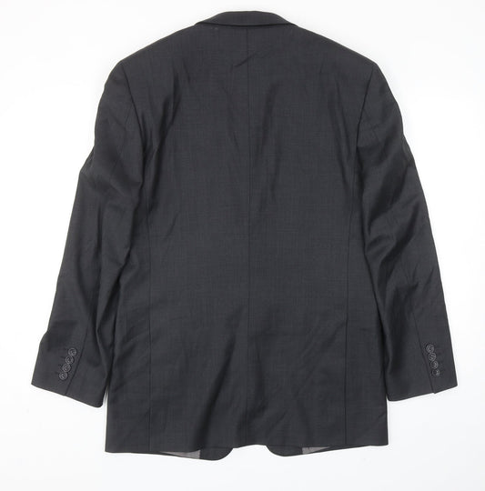 Mens UK Size 38 Butler & Webb Regular Grey Suit Jacket