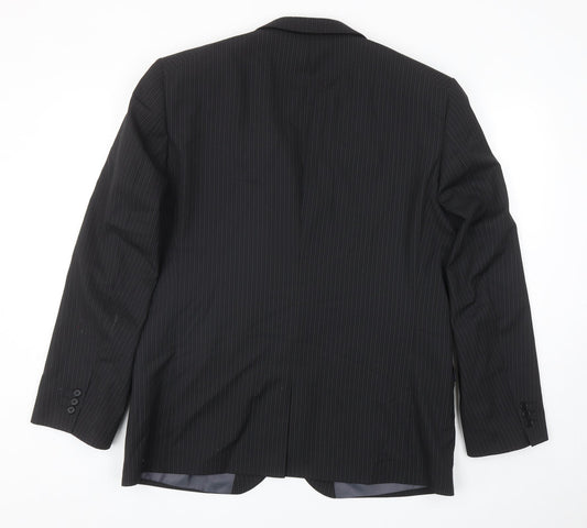 Mens UK Size 42 NEXT Regular Black Suit Jacket