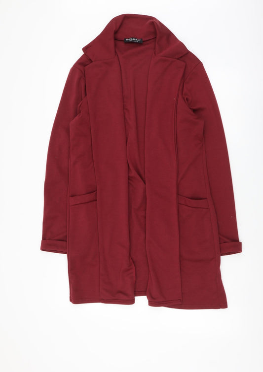 Womens UK Size 10 Select Red Overcoat