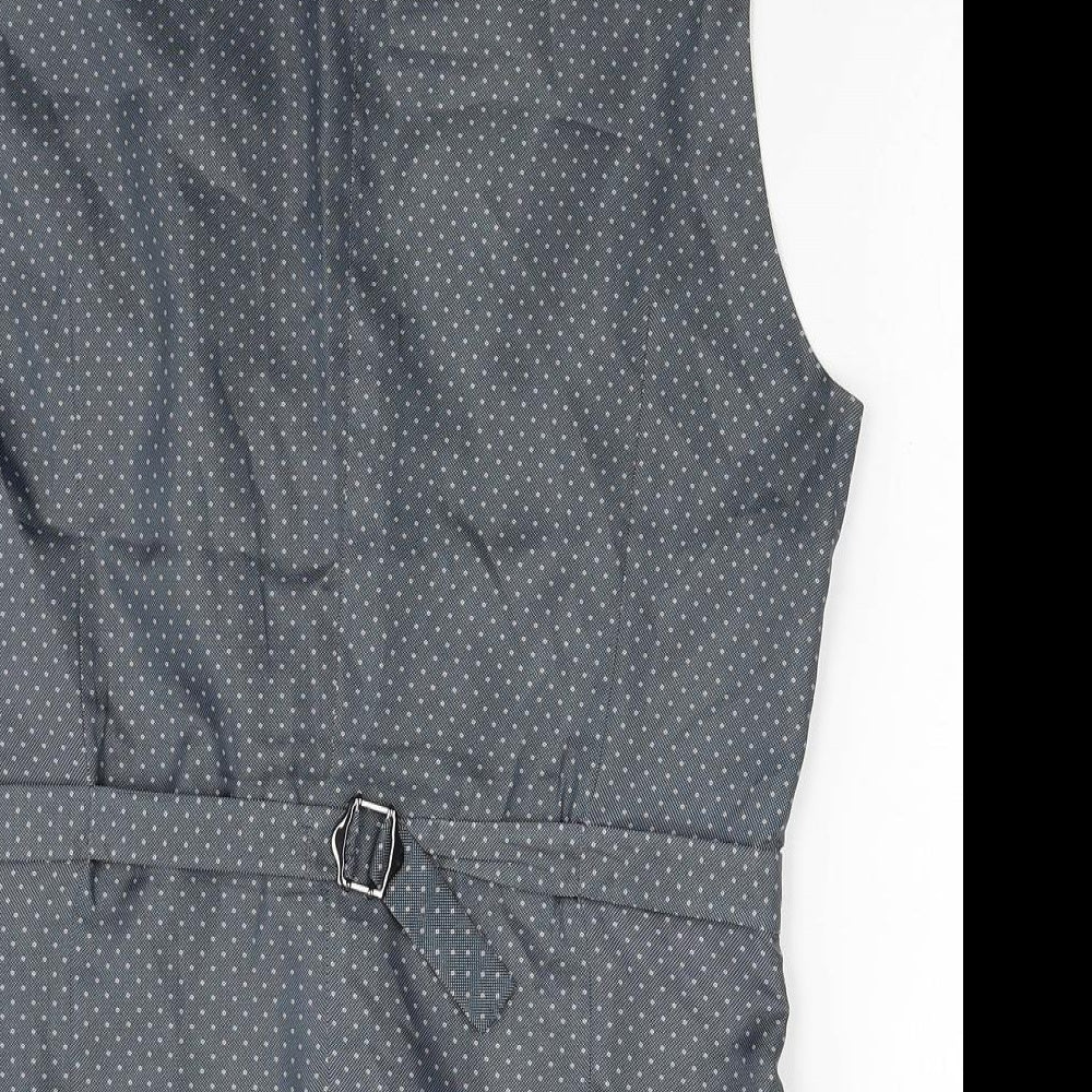Mens UK Size S Burton Regular Grey Suit Jacket