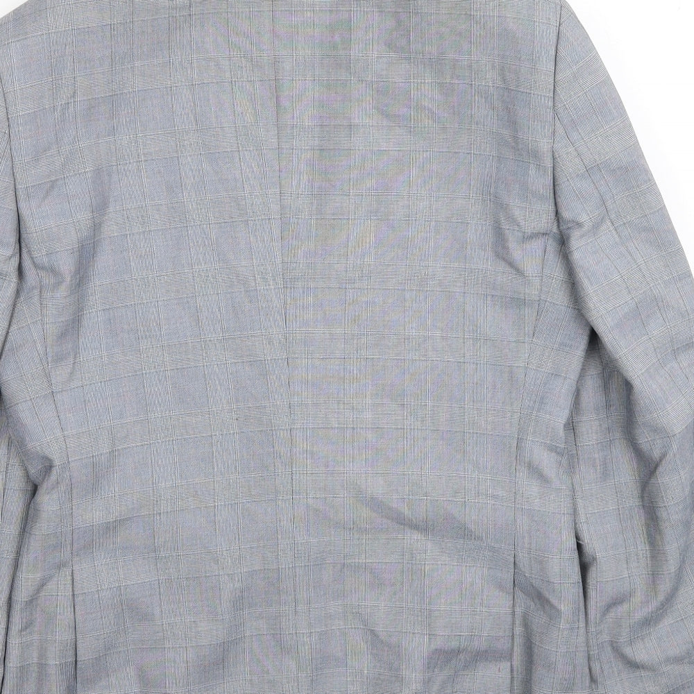 Mens UK Size 36 Burton Regular Grey Suit Jacket