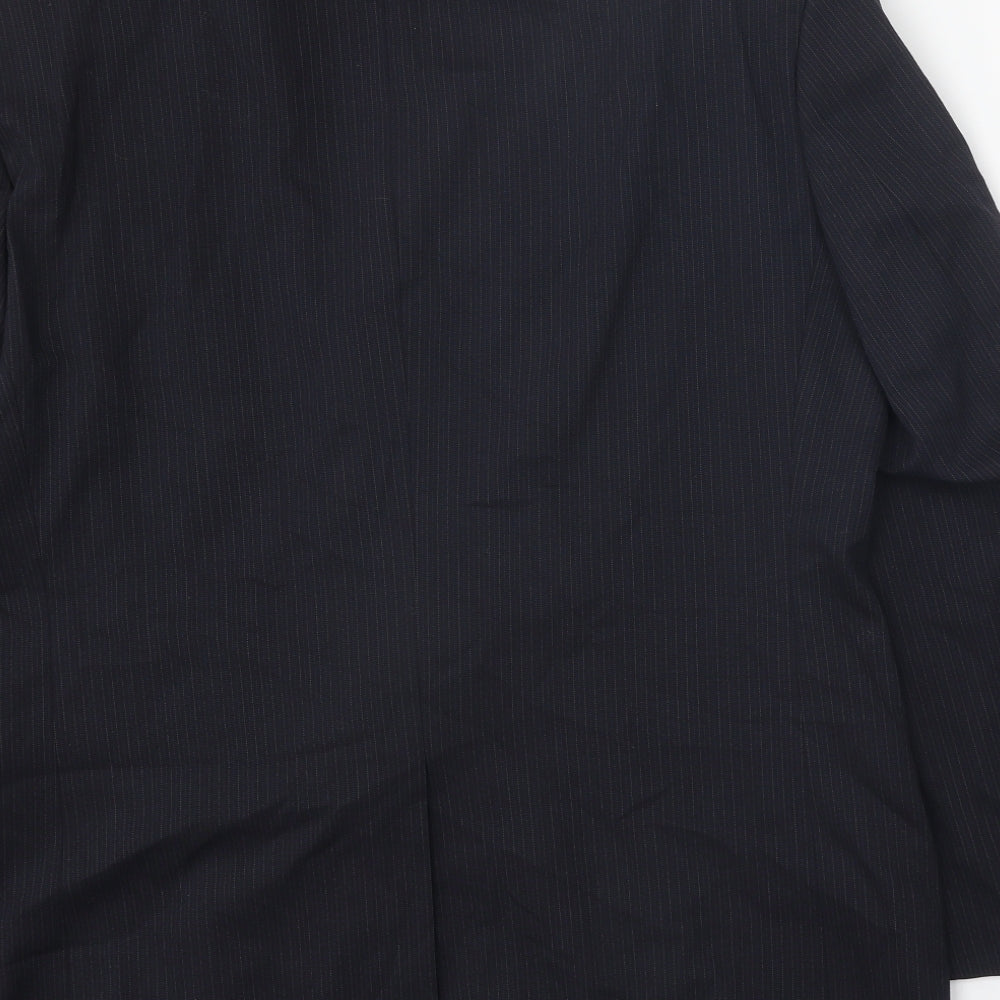 Mens UK Size 42 Burton Regular Blue Suit Jacket