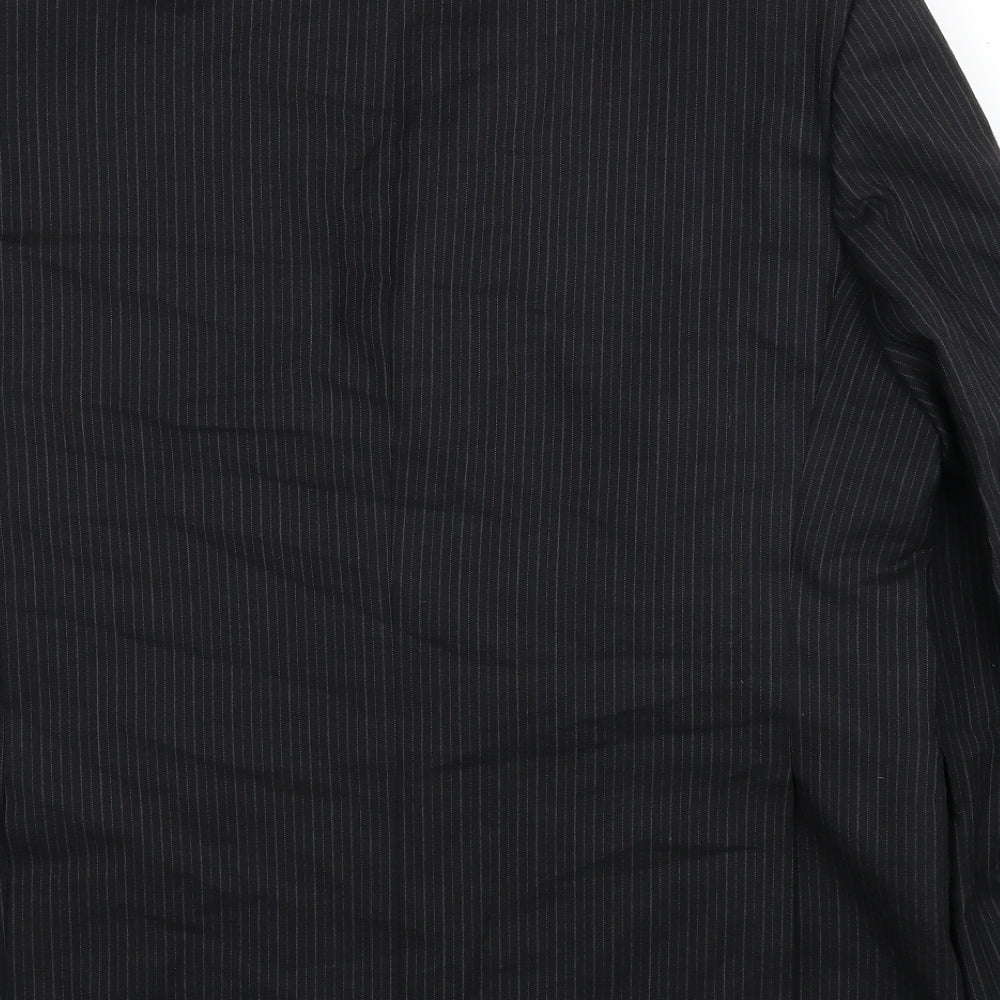 Mens UK Size 44 Marks and Spencer Regular Black Suit Jacket
