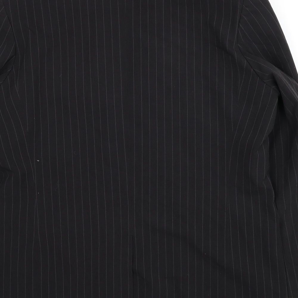 Mens UK Size 44 Butler & Webb Regular Black Suit Jacket