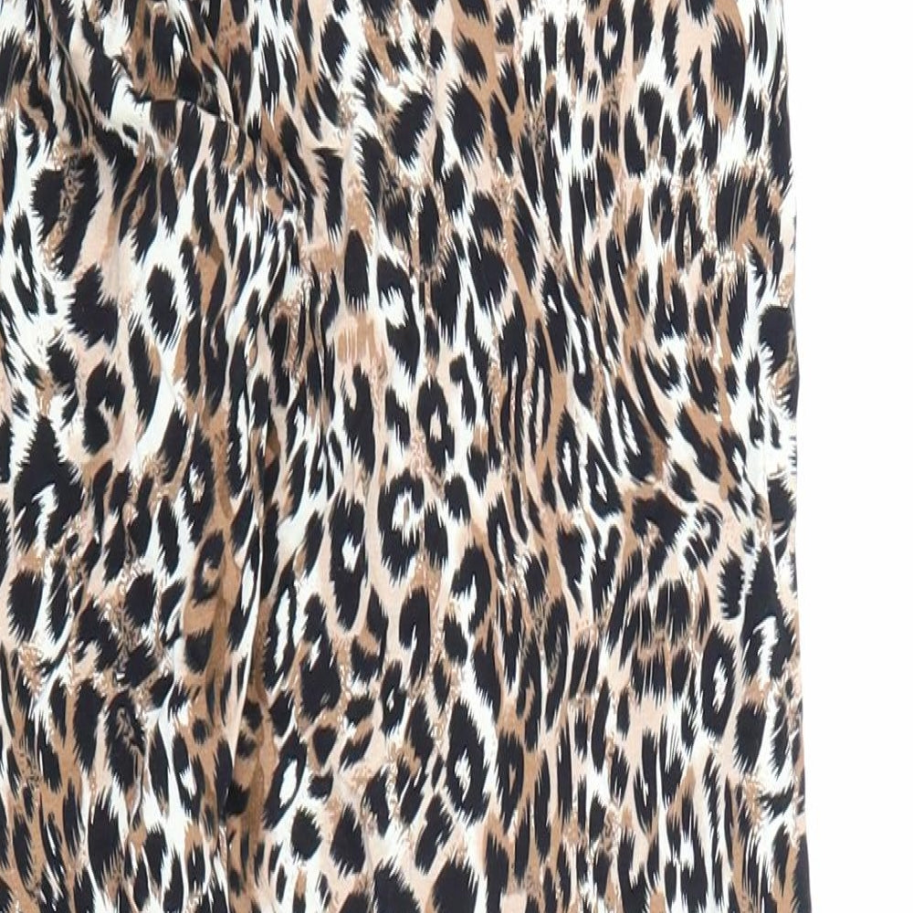Womens UK Size 12 Marks and Spencer Jogger Brown Leggings