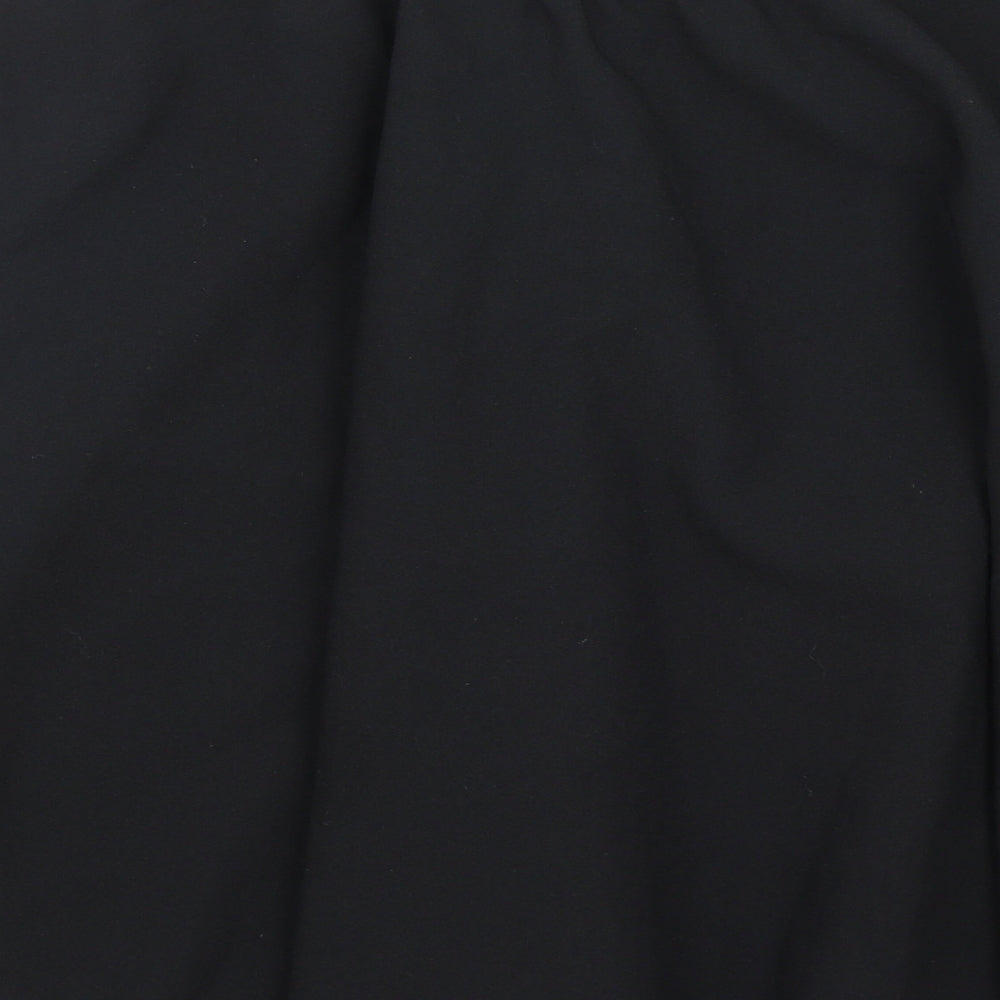 Brigitta Womens Black Polyester Flare Skirt Size 23 in