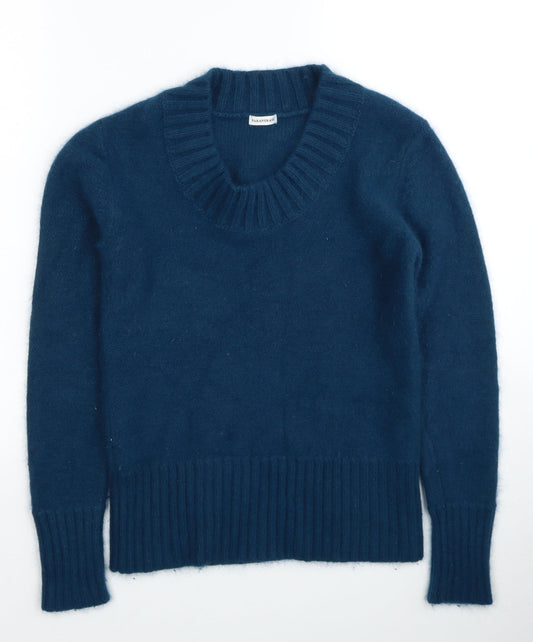 Womens UK Size S Paraphrase Blue Pullover Jumper